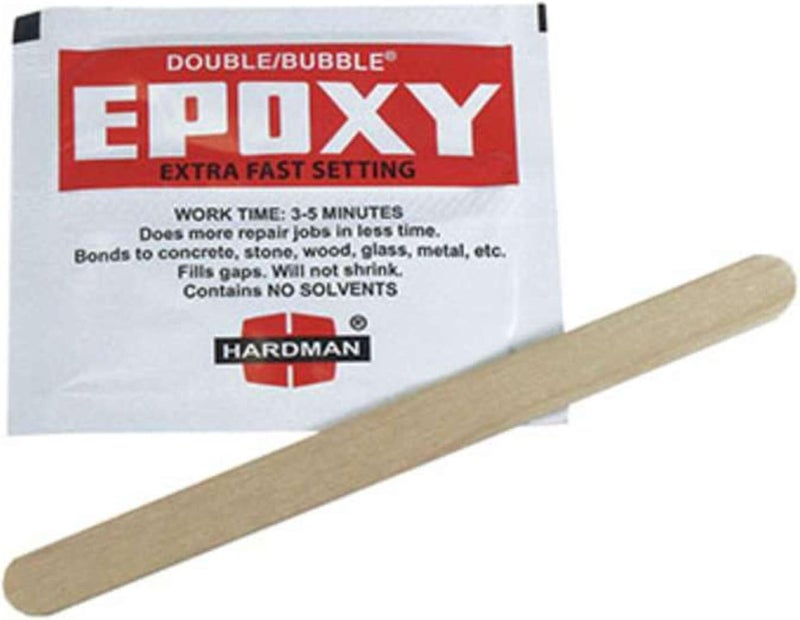 Hardman Red #04001 Extra Fast Setting Epoxy (3-5 Minute) 10-Pack